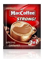 Напиток кофейный 'МакКофе' Стронг 3в1 раств. 16г купить по акции в Спб