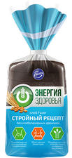Хлеб 'Стройный рецепт' ржано-пшенич. нарез. 350г, Хлебный дом