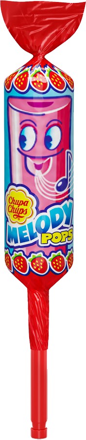 Карамель 'Чупа Чупс' Мелоди Попс вкус клубники 15г