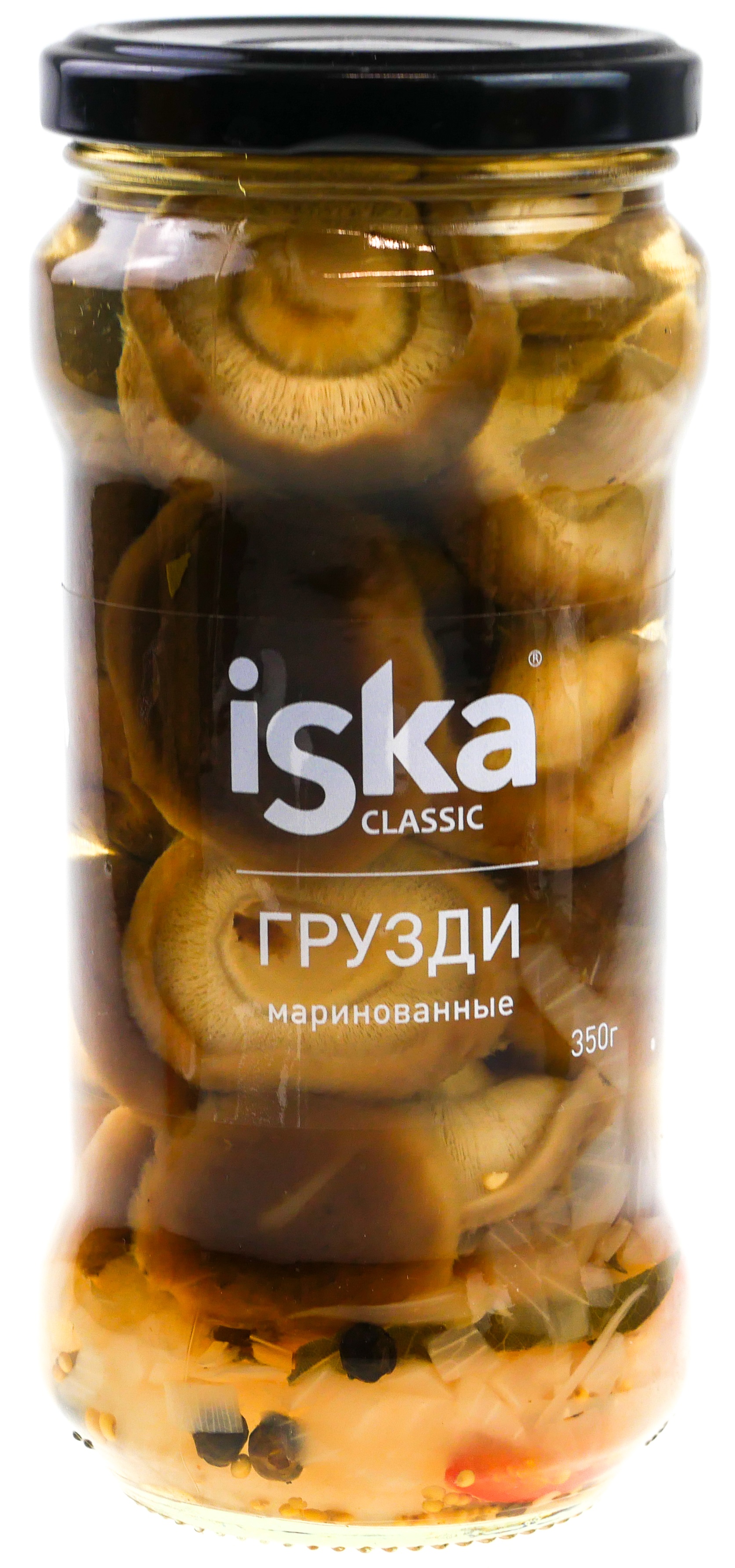 Грузди маринованные 'Иска' ст/б 350г, Китай