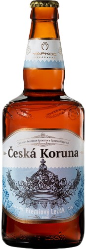 Пиво 'Таркос Чешская корона' св. фильтр. паст. 4,5% ст/б 0,45л