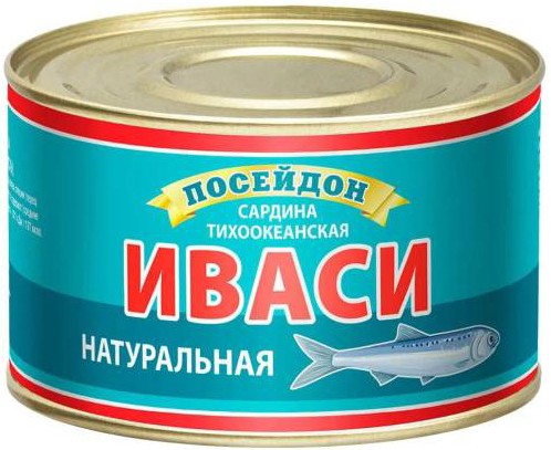 Консервы рыбные сардина натур/н.д.м. ж/б 230-250г