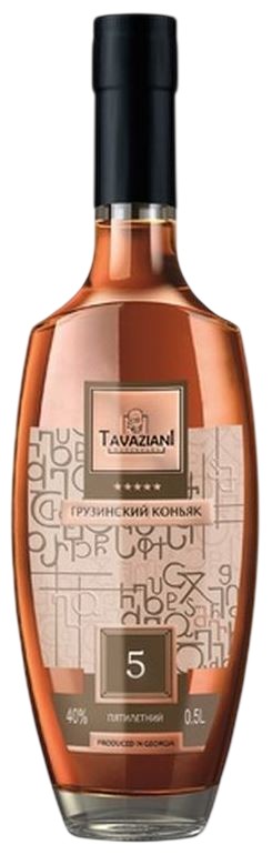 Коньяк 'Тавазиани' пятилетний 40% 0,5л, Беларусь