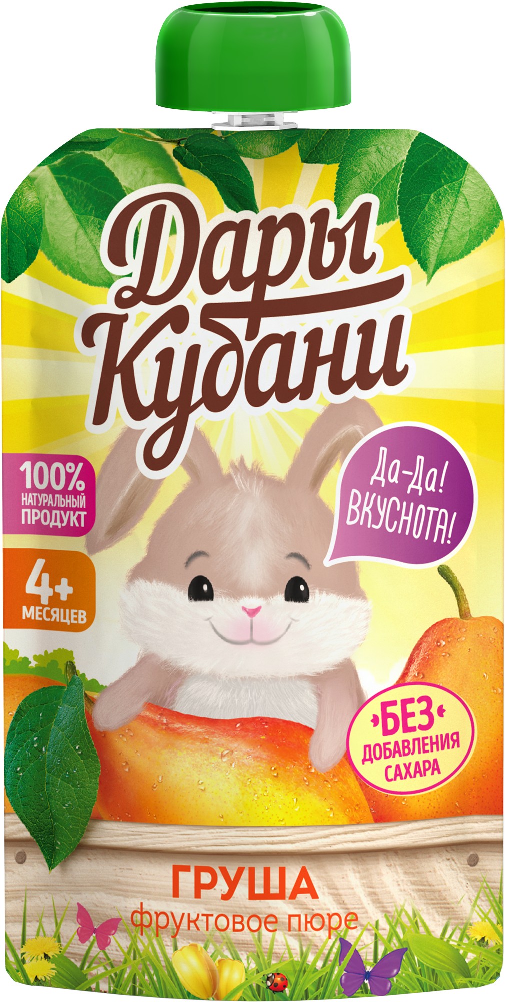 Пюре 'Дары Кубани' груша д/п 90г 