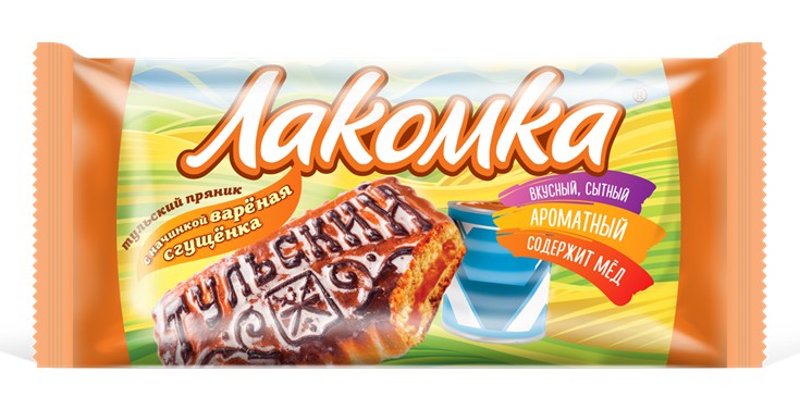 Пряник тульский 'Лакомка' с вареной сгущенкой 130г