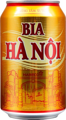 Пиво 'Ханой' св. фильтр. паст. 5% ж/б 0,33л, Вьетнам