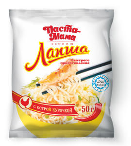 Лапша со вкусом курицы б/п 50-70г