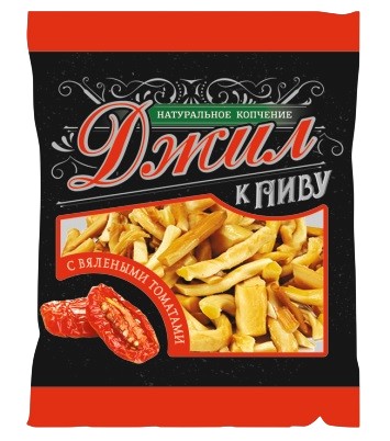Продукт плав. 'Джил' копч. с вялеными томатами 40% 100г СЗМЖ, Беларусь