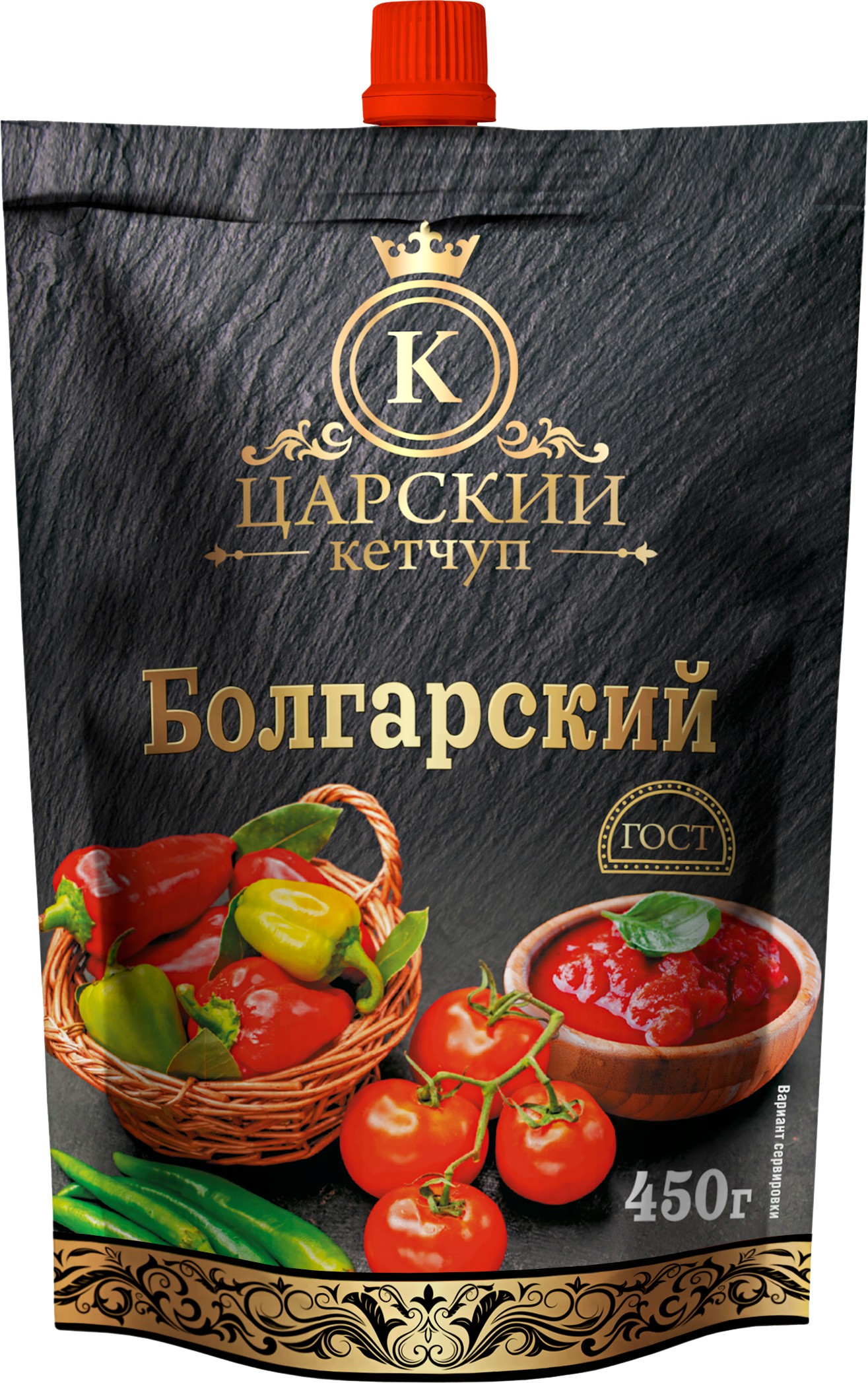 Кетчуп 'Царский' Болгарский томатный д/п 450г