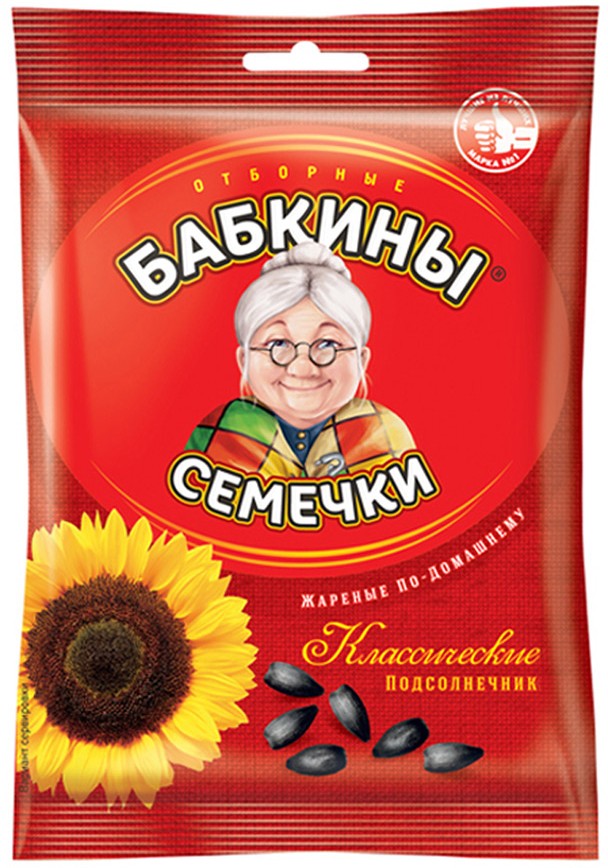 Семечки подсолн. 'Бабкины' жареные 100г