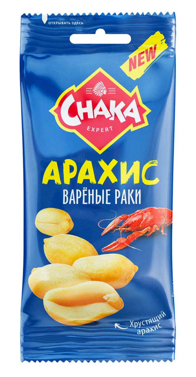 Арахис 'Чака' со вкусом вареных раков 50г