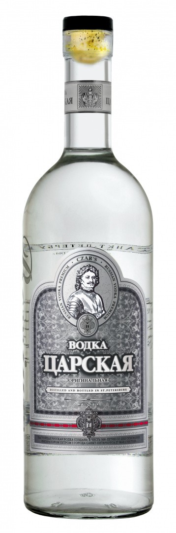 Водка 'Царская' Оригинальная 40% 1л, Россия