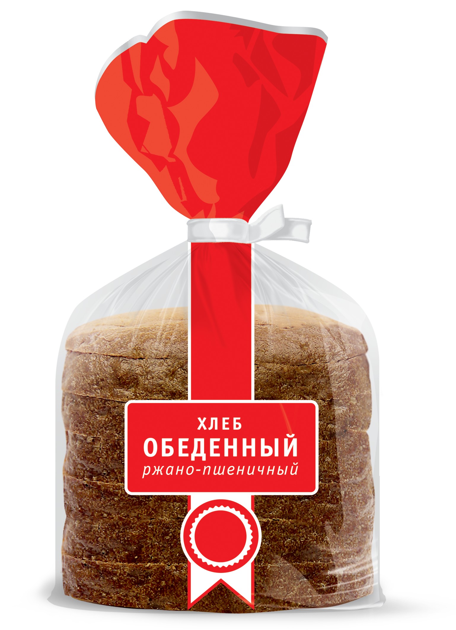 Хлеб 'Обеденный' формовой нарез. 375г, Каравай