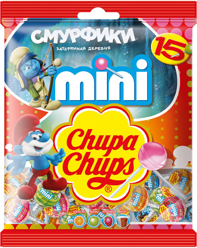 Карамель 'Чупа-Чупс' мини-пакет 90г