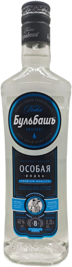 Водка 'Бульбашъ' особ. 40% 0,35л, Беларусь