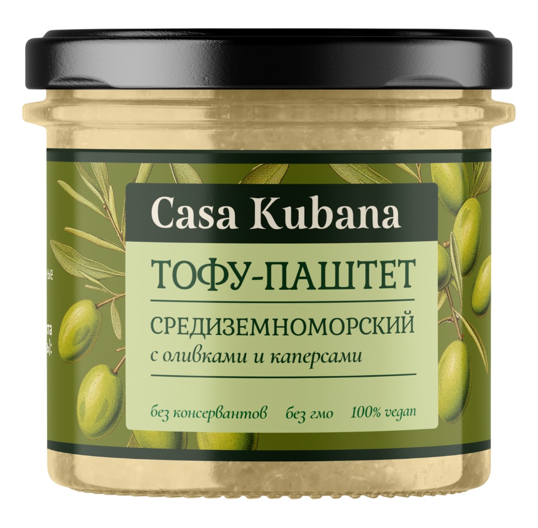 Тофу-паштет 'Каса Кубана' Средиземноморский 90г