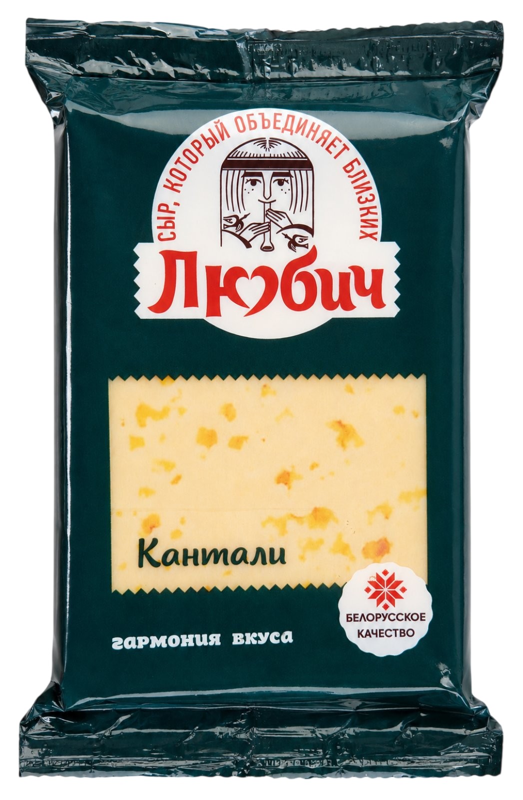 Сыр 'Любич' Кантали 30% 200г БЗМЖ Глубокое Беларусь