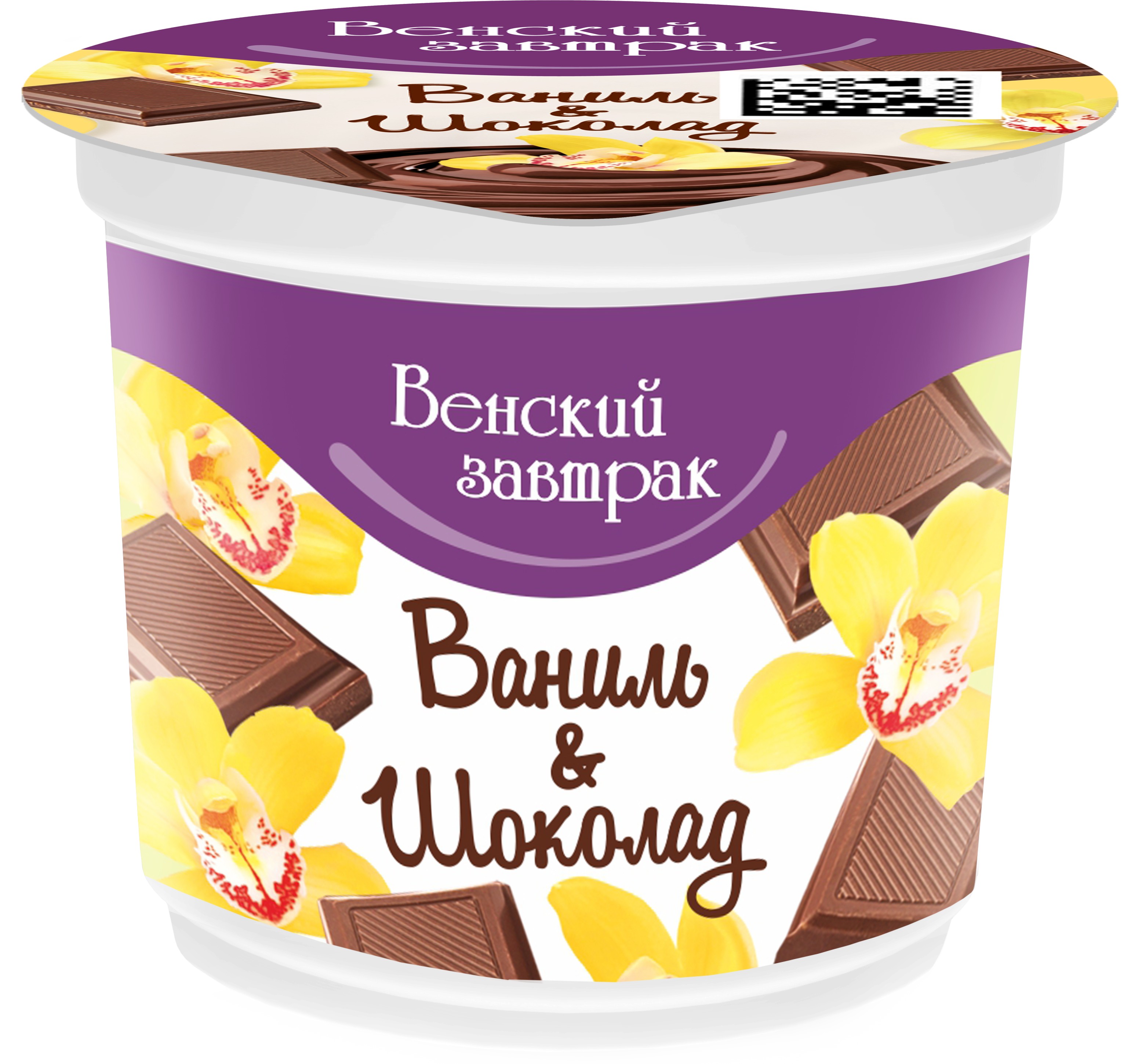 Десерт твор. 'Венский завтрак' ваниль/шоколад 4% 150г БЗМЖ, Беларусь