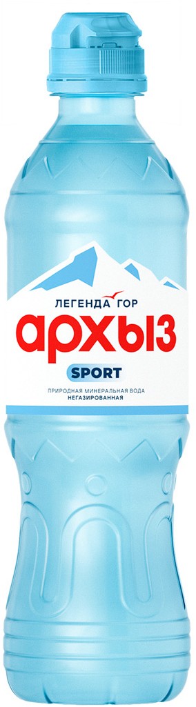 Вода мин. 'Легенда Гор Архыз' стол. н/газ спорт. пэт 0,75л
