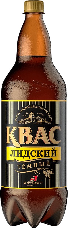 Квас 'Лидский' Темный пэт 1,5л, Беларусь