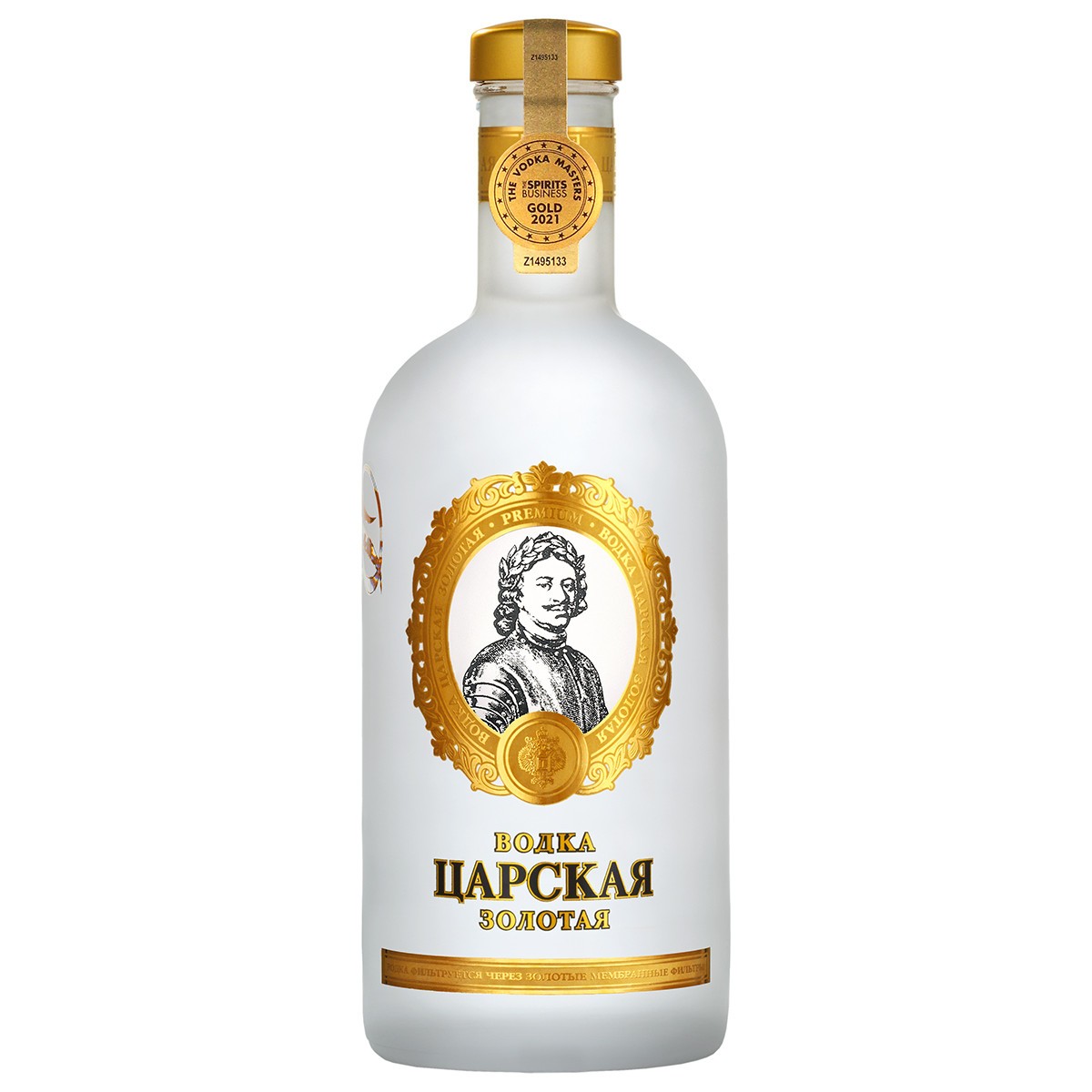 Водка 'Царская' Золотая 40% 0,7л, Россия