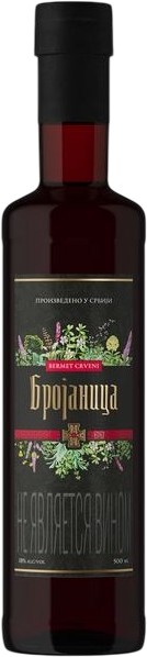 Бермет 'Брояница' красн/сл 18% 0,5л, Сербия