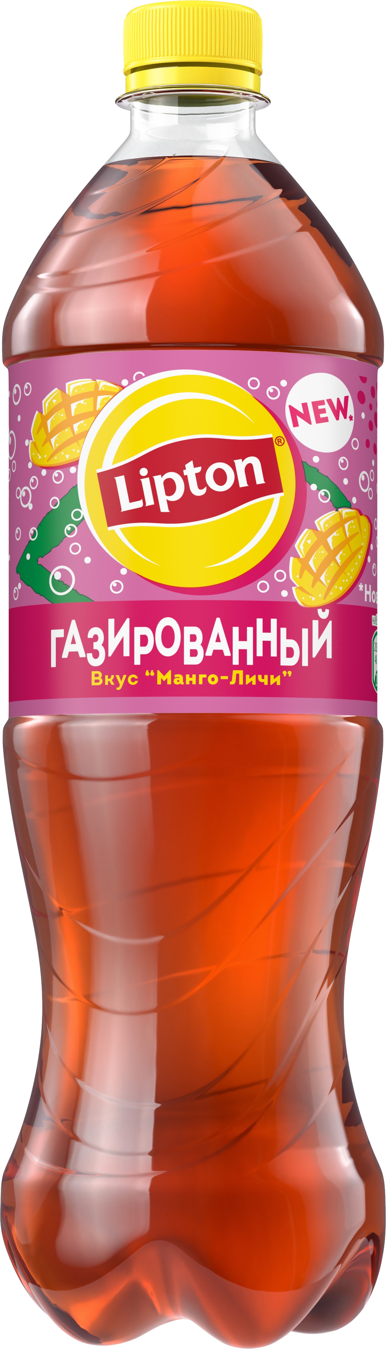 Напиток б/а 'Холодный чай Липтон' черн. чай манго/личи газ пэт 1л