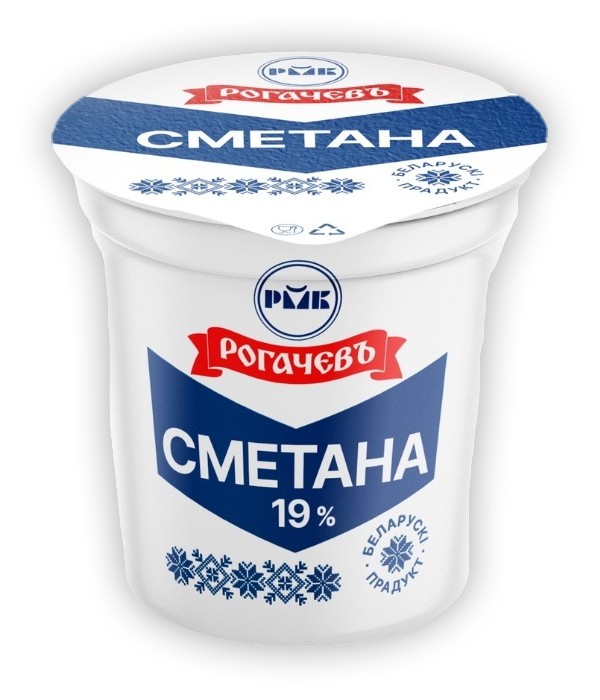 Биосметана 'Рогачевъ' 19% 350г БЗМЖ, Беларусь