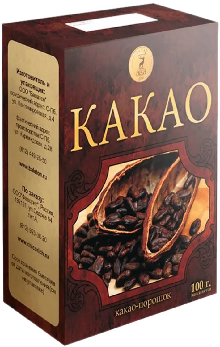 Какао-порошок 'Фаворит' 100г