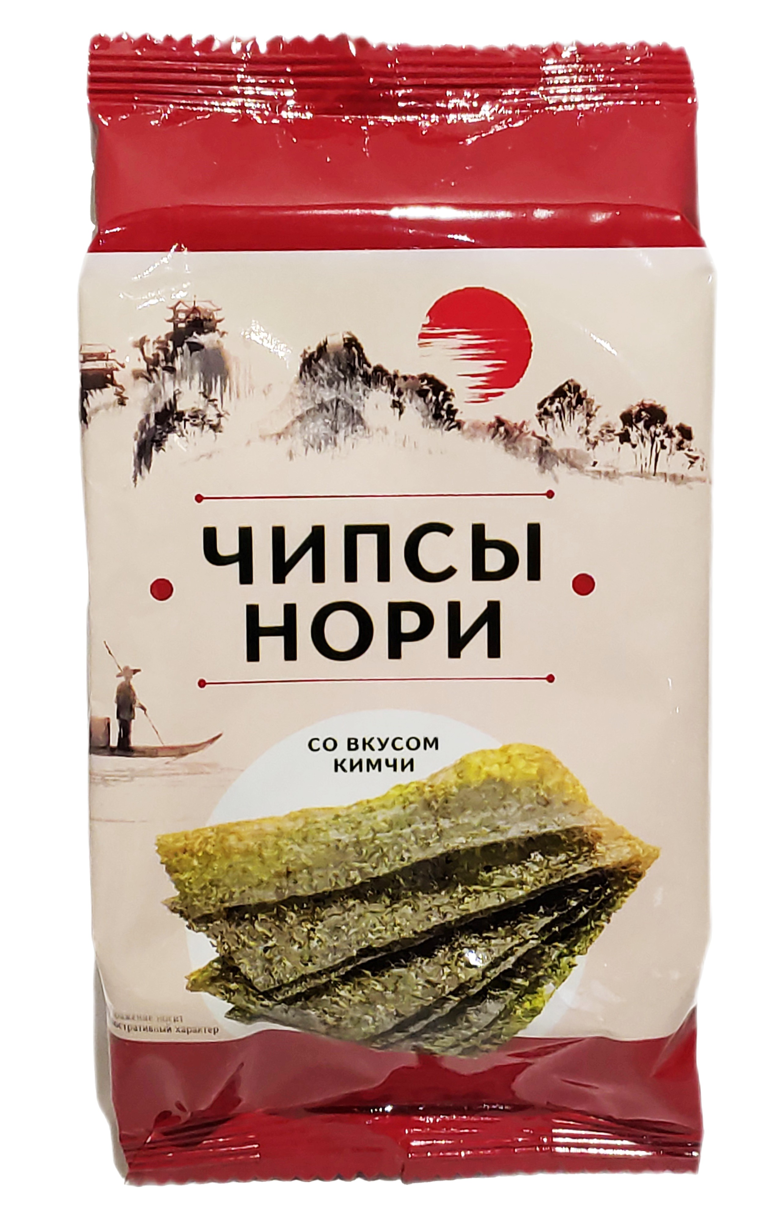 Чипсы нори со вкусом кимчи 5г, Мидори