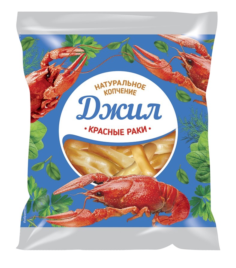 Продукт плав. 'Джил' копч. Красные раки 40% 100г СЗМЖ Беларусь