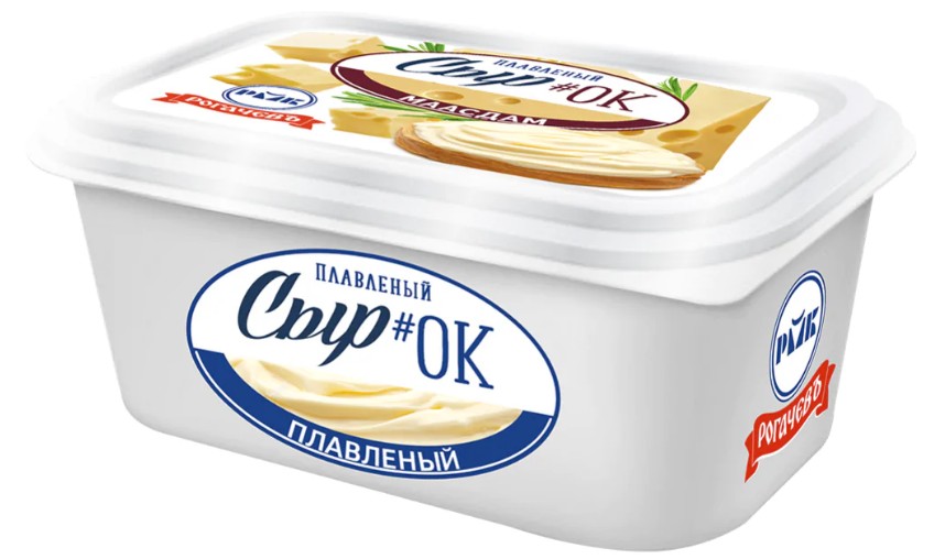 Сыр плав. 'Рогачевъ' маасдам 40% 300г БЗМЖ, Беларусь