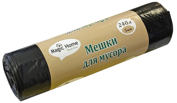 Пакет д/мусора 'Антелла' прочные 240л 5шт