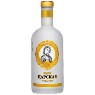 Водка 'Царская' Золотая 40% 0,5л, Россия