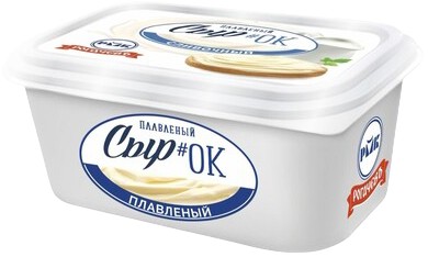 Сыр плав. 'Рогачевъ' сливочный 40% 300г БЗМЖ, Беларусь