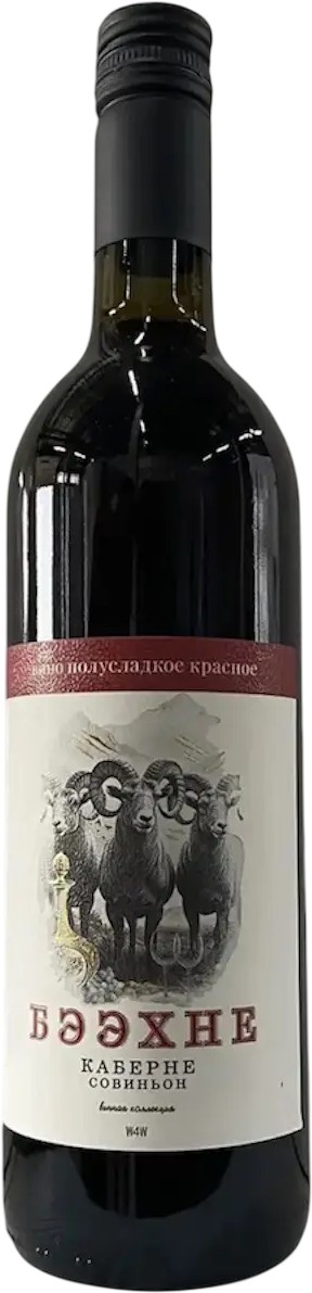 Вино 'Бээхне Каберне-Совиньон' сорт. красн/п/сл 10-12% 0,7л, Россия
