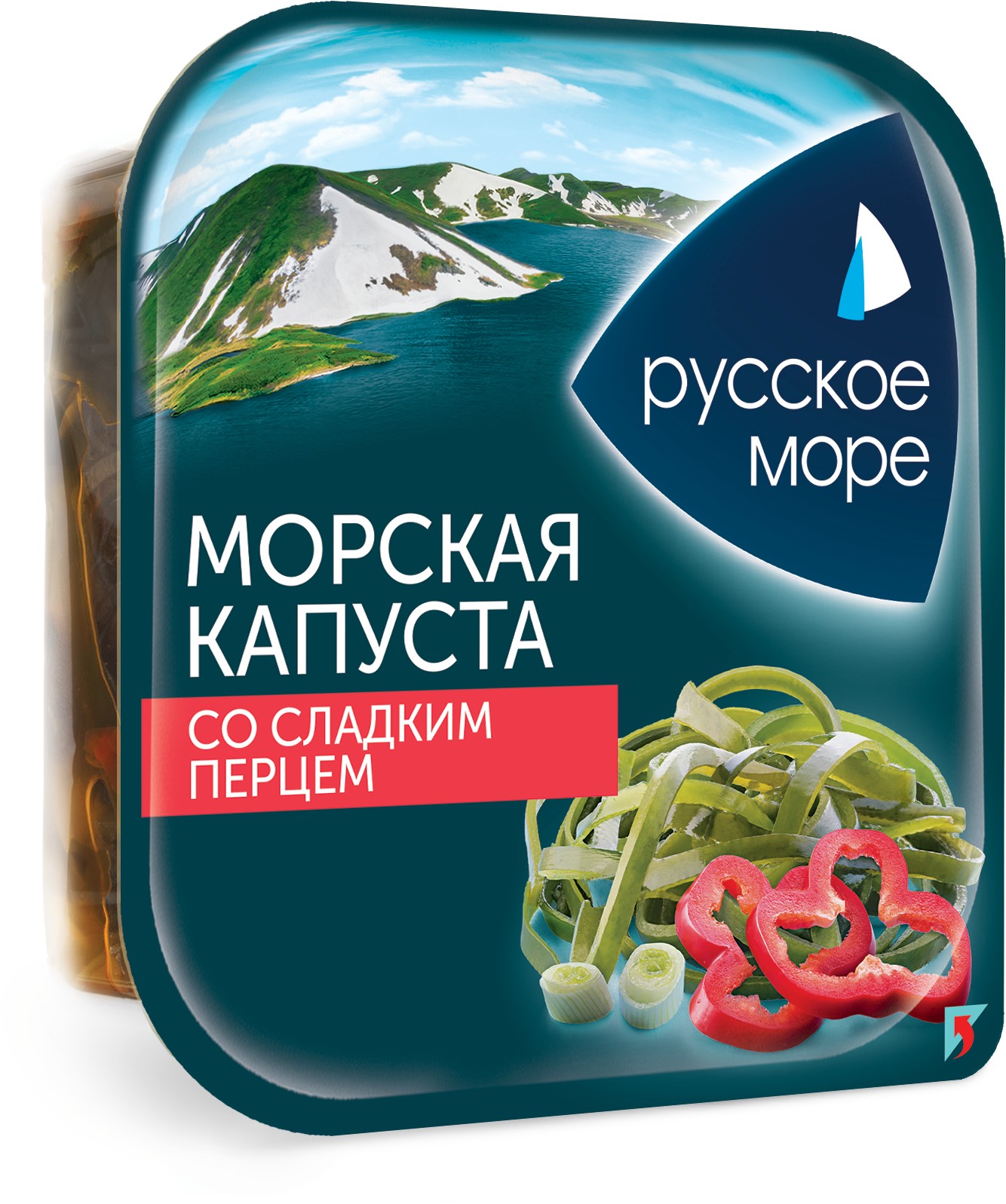 Капуста морская 'Русское море' с луком и перцем 200г, Беларусь