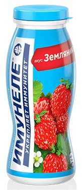 Напиток к/м 'Имунеле' земляника 1,2% 100г БЗМЖ