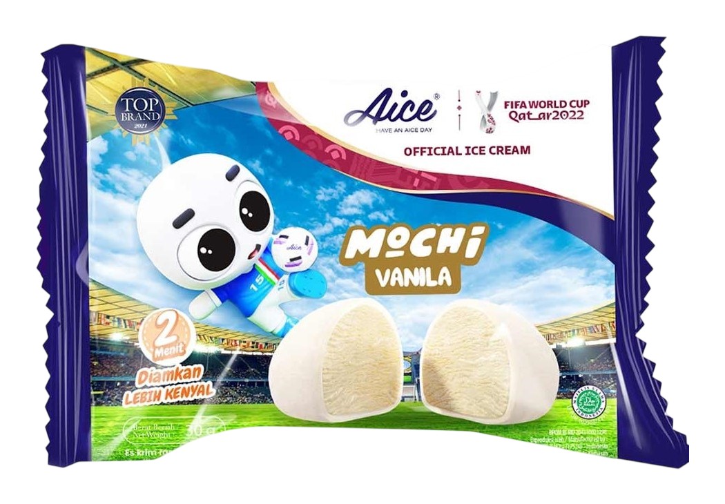 Мороженое 'АЙС' моти ваниль 30г СЗМЖ, Индонезия