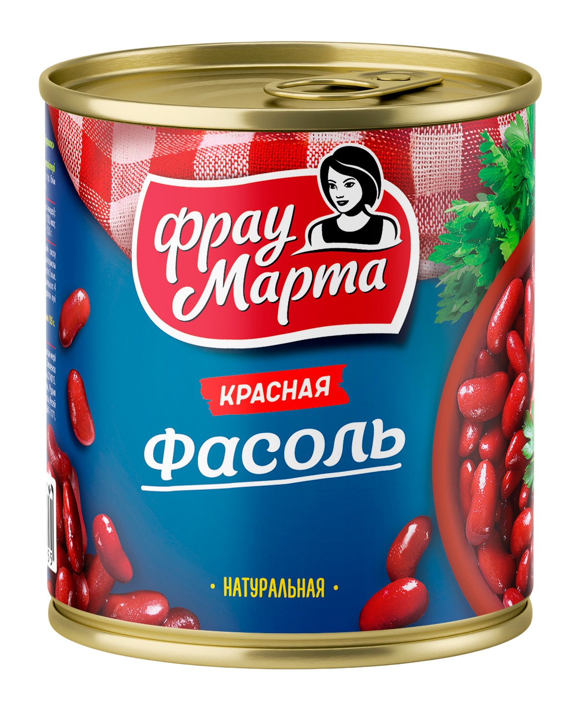 Фасоль красная 'Фрау Марта' в собств. соку ж/б 310г