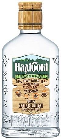Водка 'Налiбокi. Запаведная'/'Налибоки. Заповедная' 40% 0,2л, Беларусь