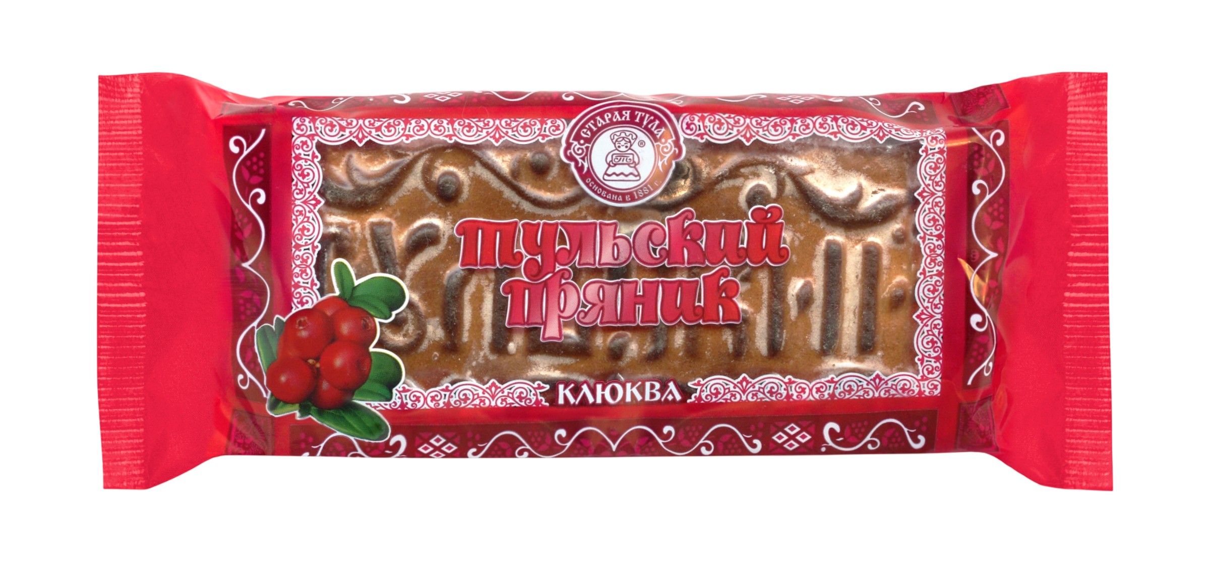 Пряник 'Тульский' с клюкв. нач. 130г, Старая Тула