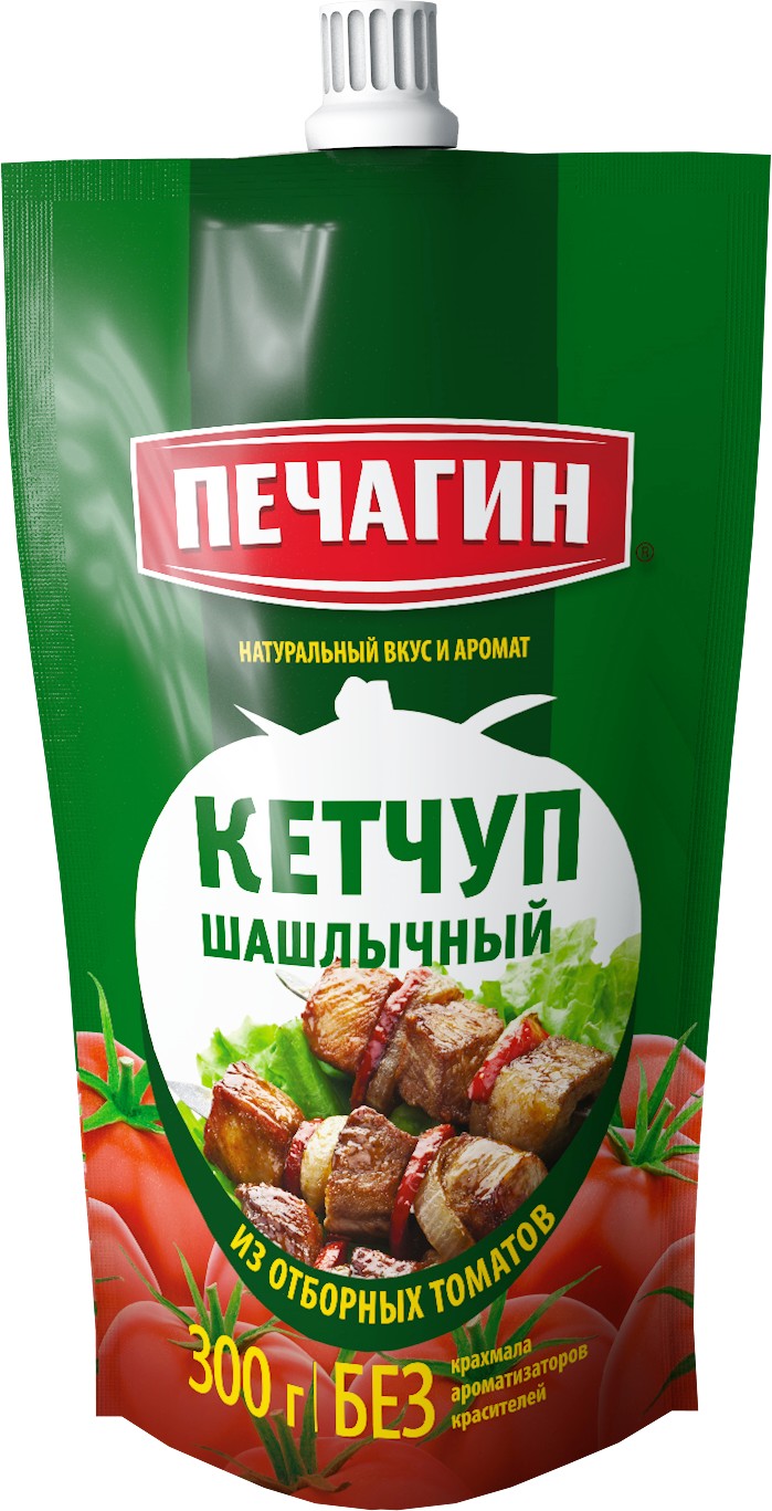 Кетчуп 'Печагин' шашлычный д/п 300г