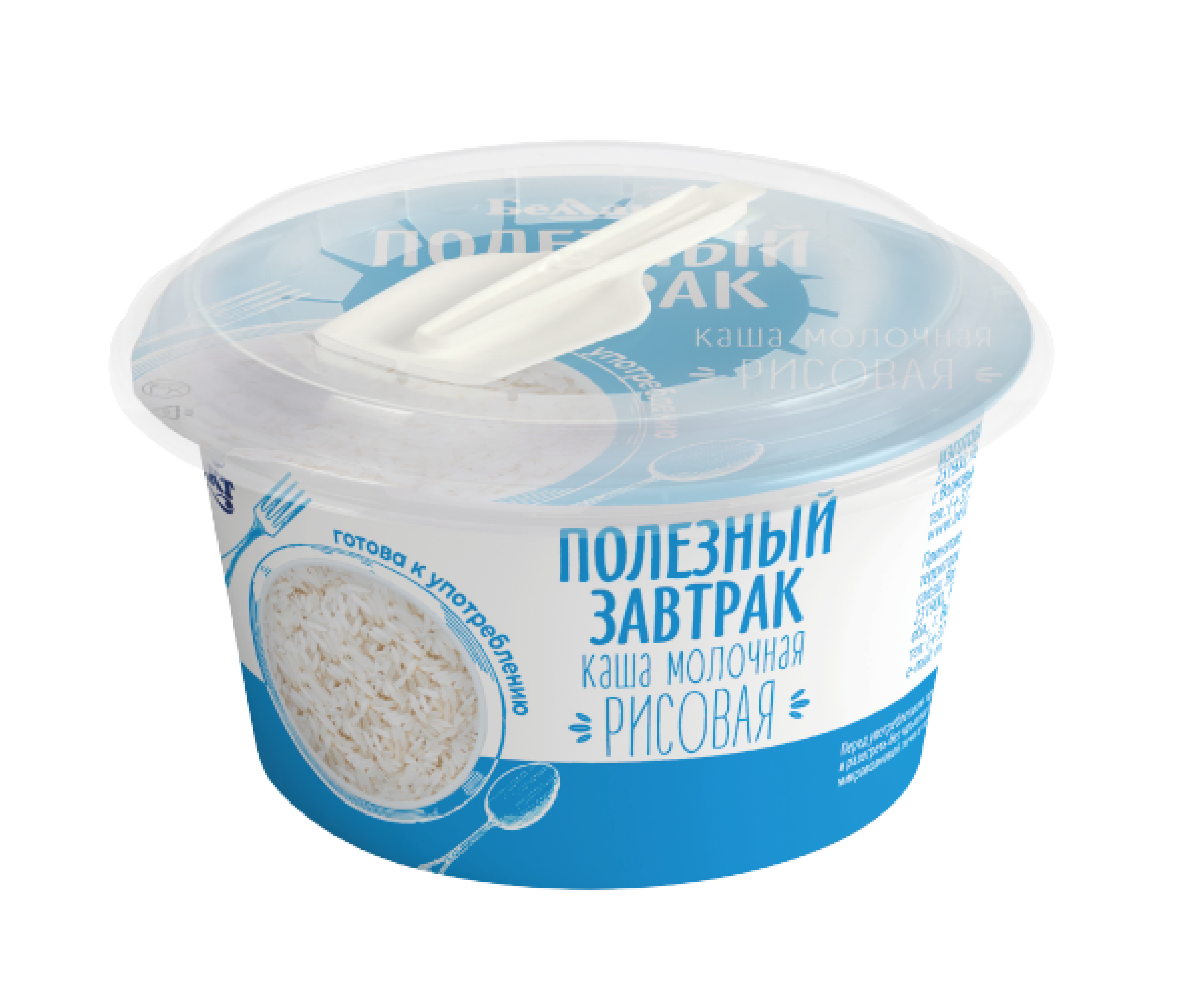 Каша молочная 'БелЛакт' рисовая 3% 150г Беларусь