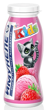 Напиток к/м 'Имунеле' клуб.мороженое для детей 1,5% 100г БЗМЖ