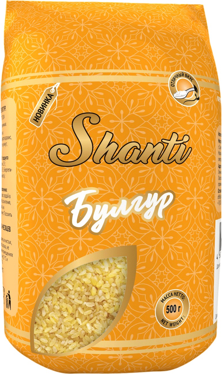 Крупа булгур пшеничный 'Шанти' 500г