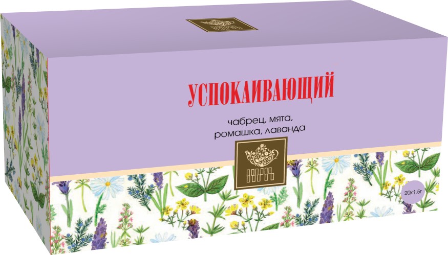Напиток чайный 'Букеты Крыма' Успокаивающий 1,5гх20пак 