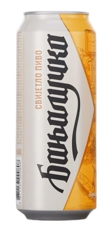 Пиво 'Баньалучко' св. фильтр. паст. 4,9% ж/б 0,5л, Босния и Герцеговина