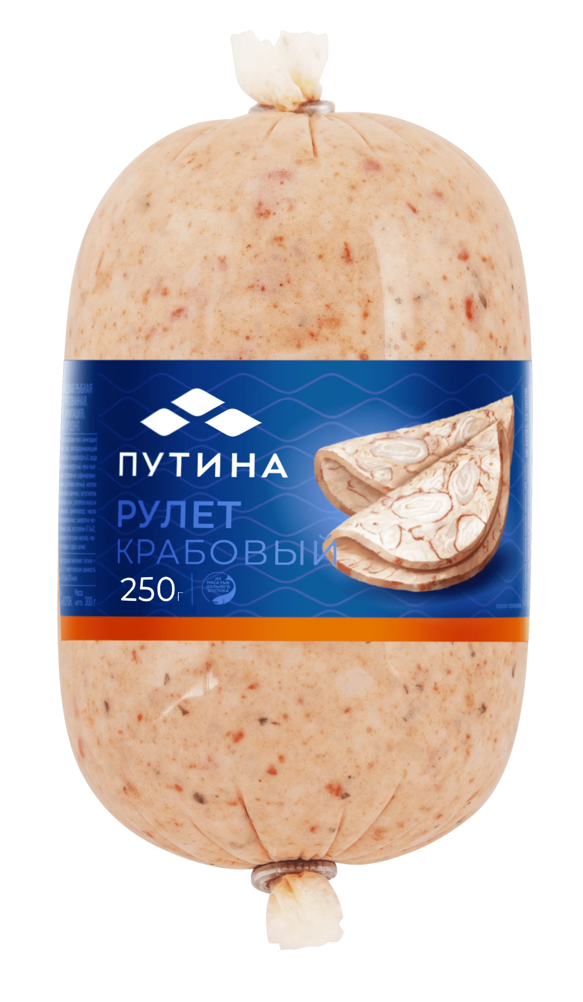 Рулет крабовый 'Путина' охл. 250г