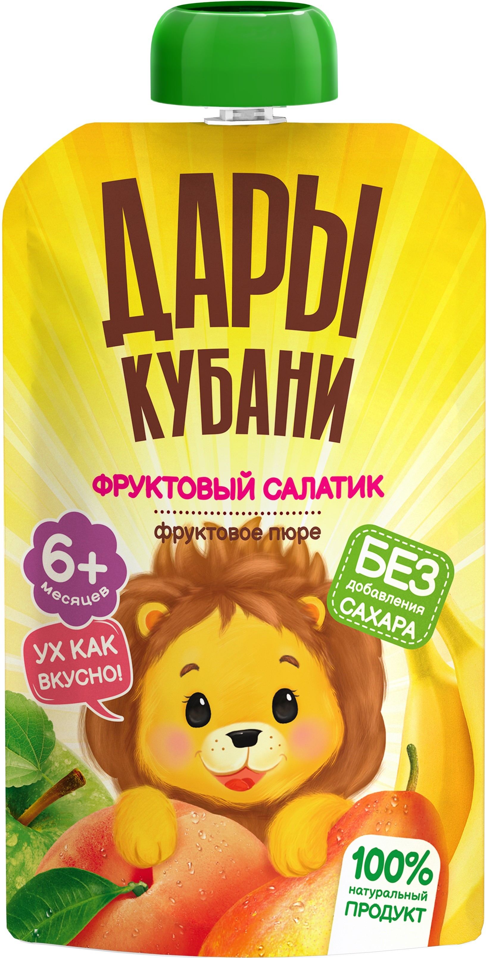 Пюре 'Дары Кубани' витаминный салатик д/п 90г 